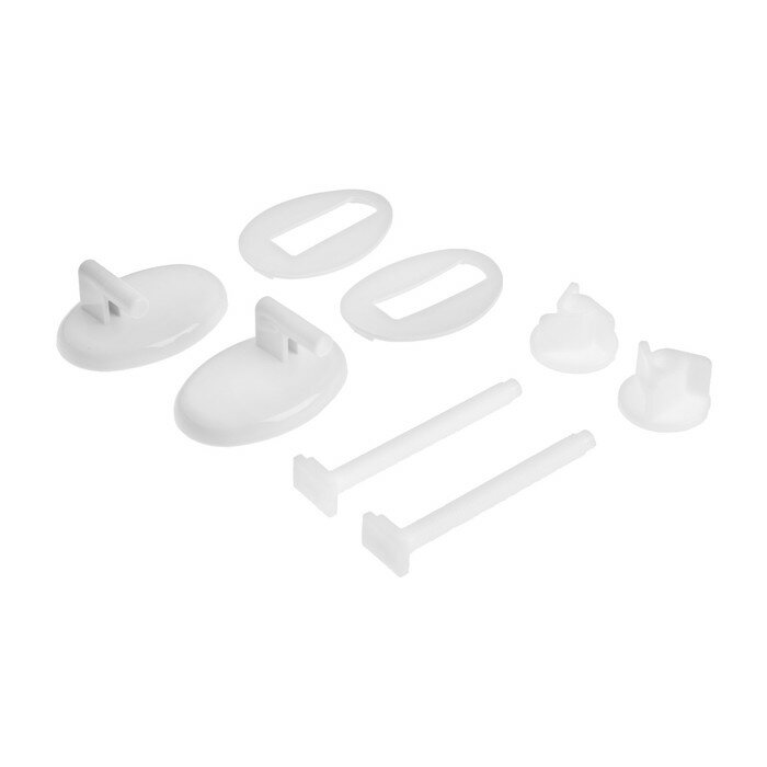 фото Крепеж для сиденья унитаза "АНИ Пласт" WSM0100, белый