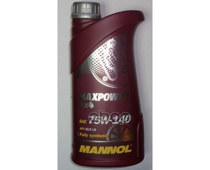 Масло Mannol 4X4 Maxpower 75W-140 Ls/Gl-5 Premium (Синтетическое) 1Л MANNOL арт. SG10200