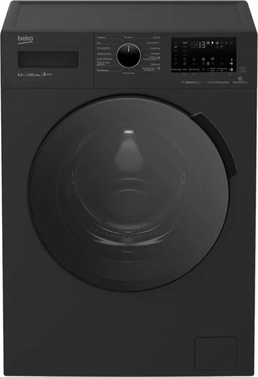 Стиральная машина Beko WSPE6H616A, черный