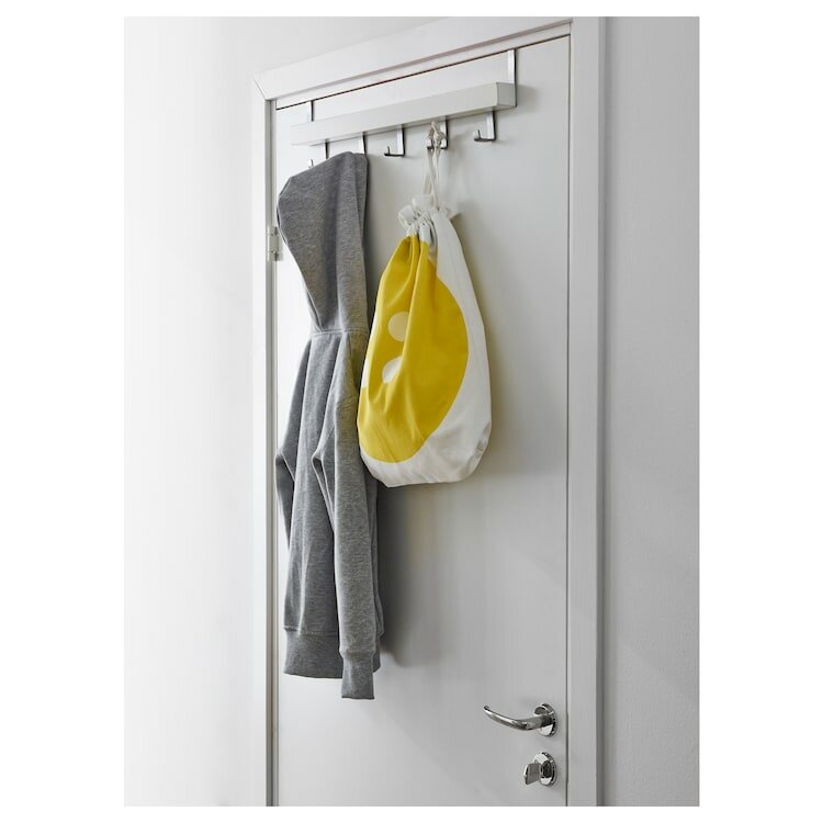 Вешалка для двери или стены IKEA TJUSIG, 60 см - фотография № 3