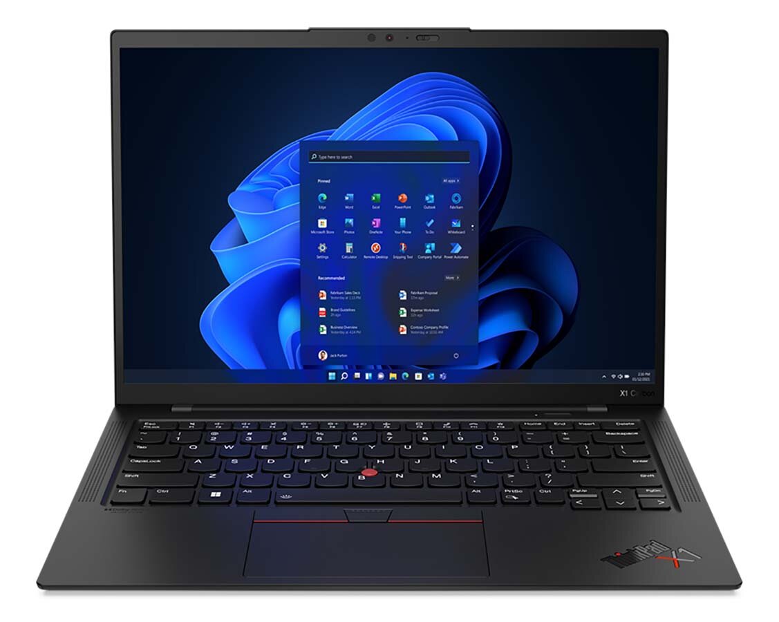 Ноутбук Lenovo ThinkPad X1 Carbon Gen 10 21CB0089RT (14", Core i7 1260P, 16Gb/ SSD 512Gb, Iris Xe Graphics eligible) Черный