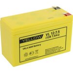 Аккумулятор для ИБП Yellow VL Series VL 12-7.5 - изображение