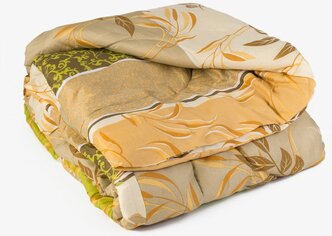 Одеяло, размер 172х205 см, цвет микс, синтепон