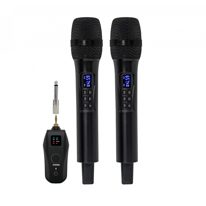 Беспроводные микрофоны с радиоприемником и Bluetooth SkyDisco MIC-WL205