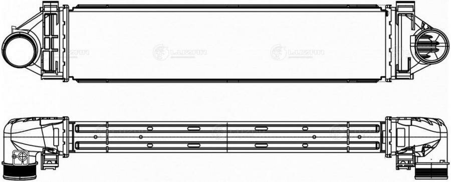 LUZAR LRIC1009 Интеркулер