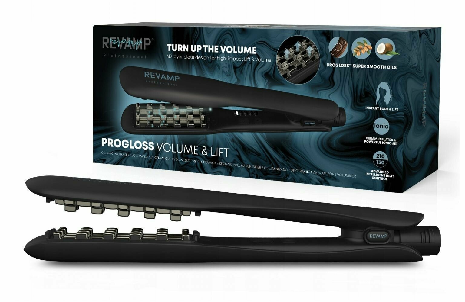 Щипцы для объема волос Revamp Progloss Volume&Lift VL-2000 - фотография № 1