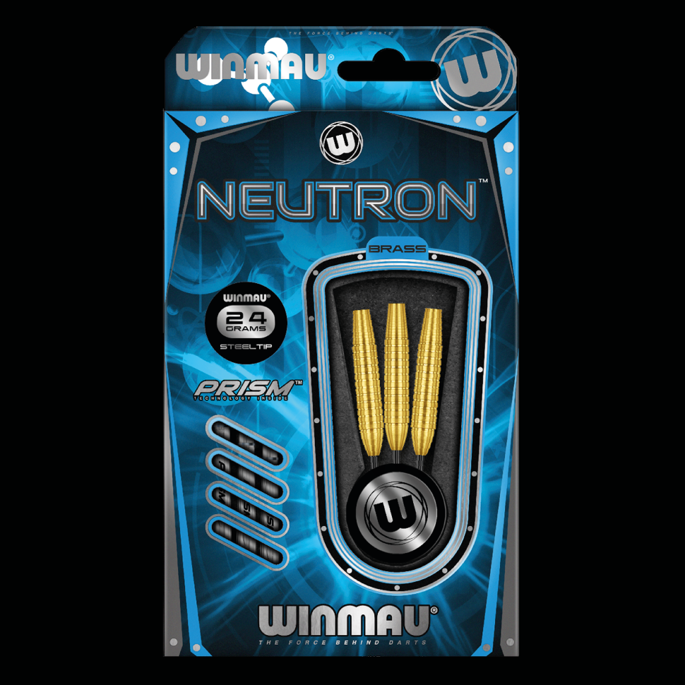 Дротики Winmau Neutron Brass 24гр 1209.24 (2072) NEW`23