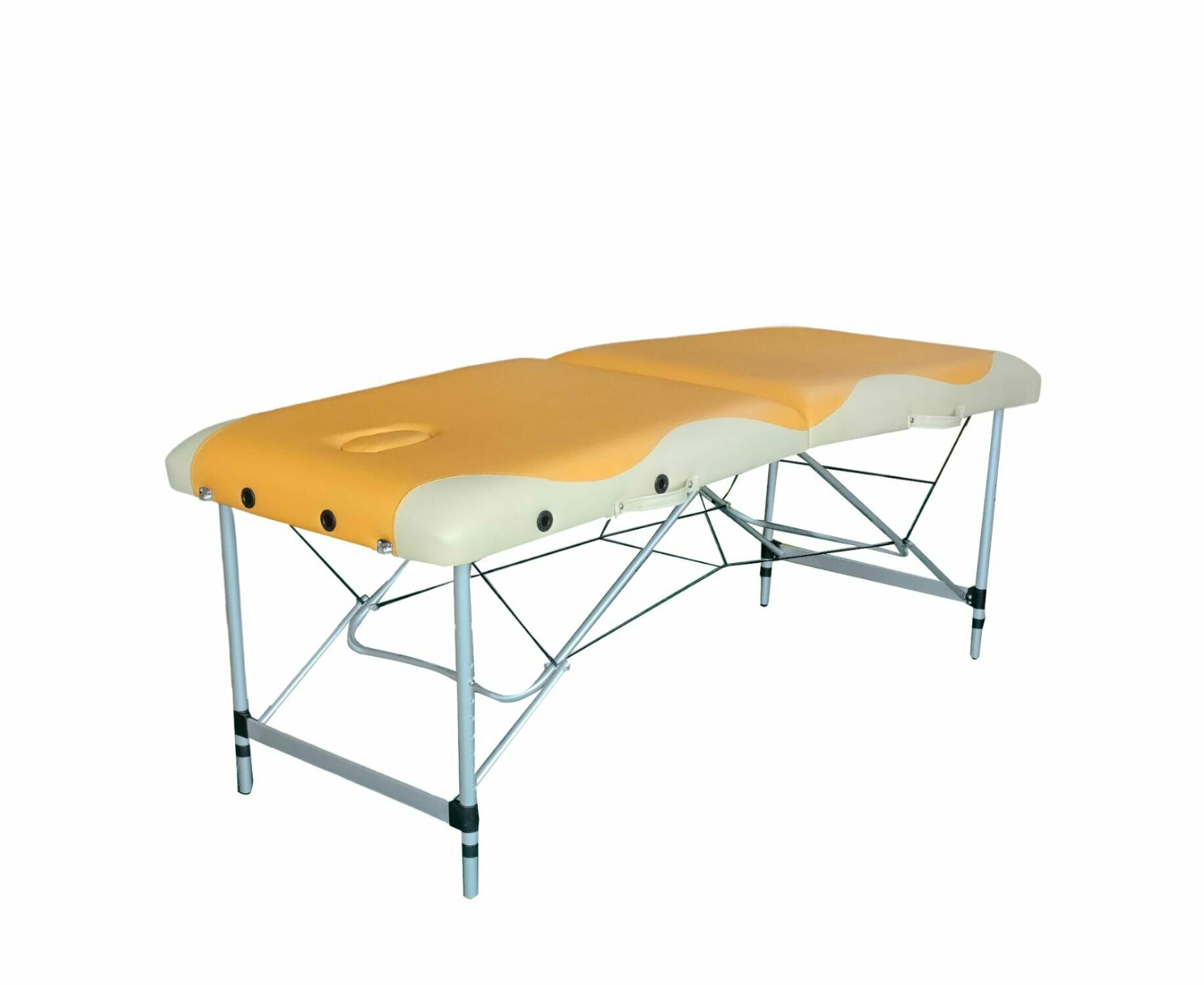Массажный стол DFC NIRVANA Elegant PREMIUM, цвет оранжево-бежевый - фотография № 4