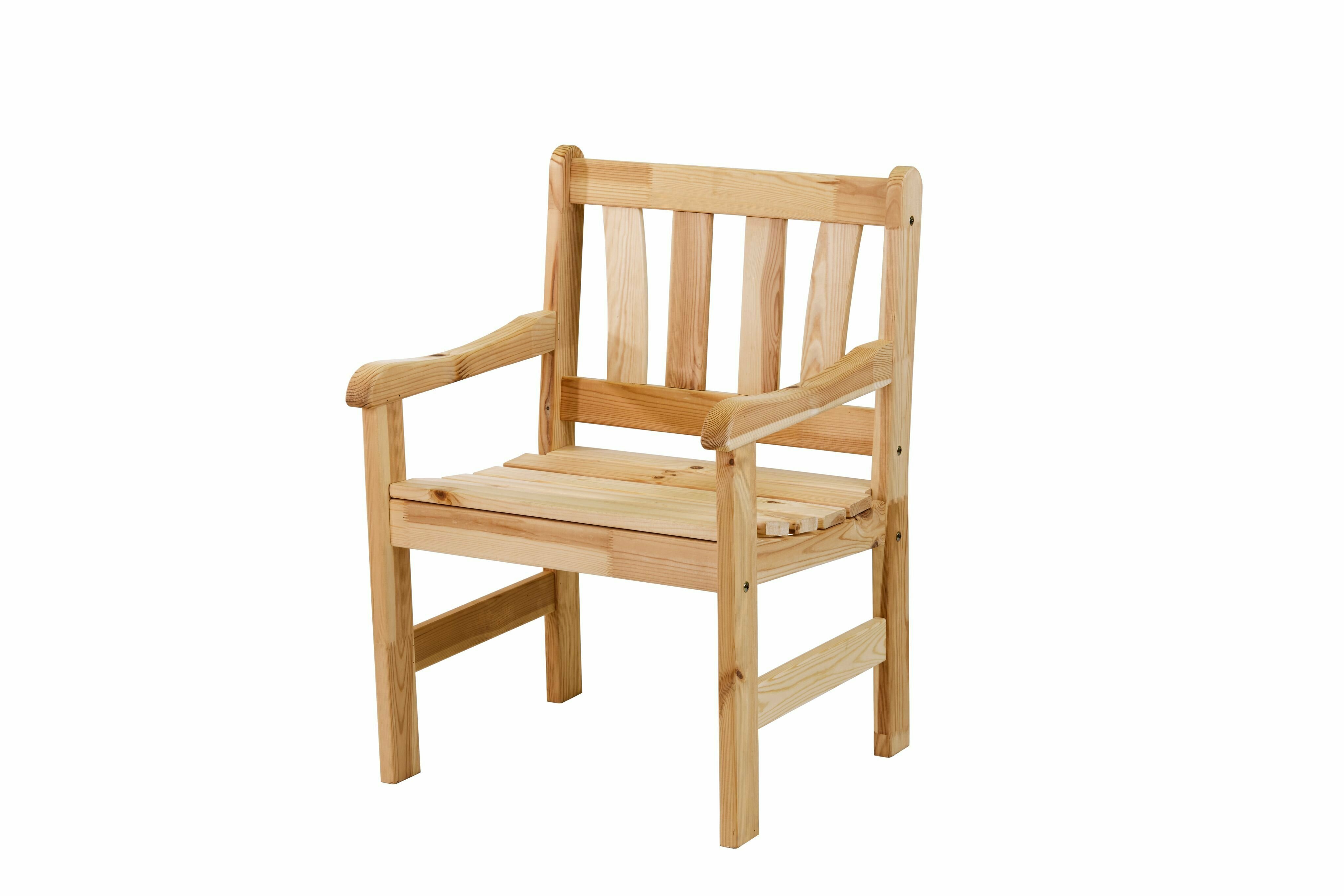 Кресло деревянное для сада и дачи, соргарден - фотография № 1