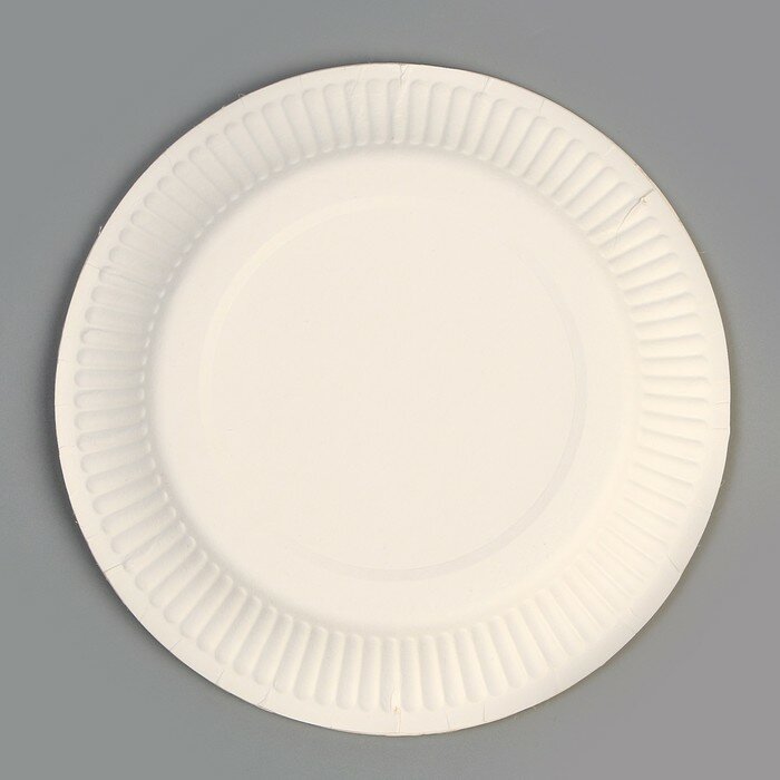 Набор посуды «С днём рождения»: салфетки 20 шт., стаканы 6 шт., тарелки 6 шт., фиолетовое - фотография № 9