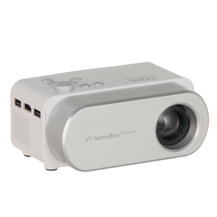 Игровой мультимедийный видеопректор Code Vision V1 DVPM