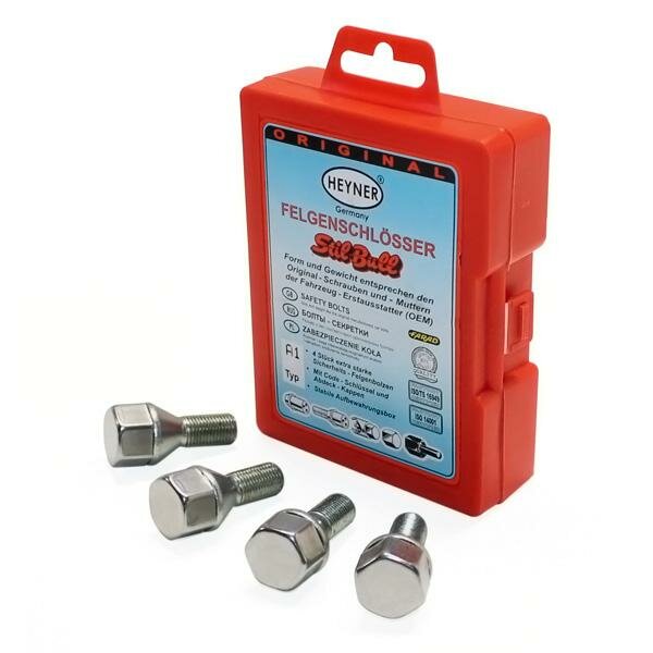 фото Болт колесный секретный (кт.) A1 M12x1,25 L=22, ALFA ROMEO, FIAT, LANCIA "ALCA"