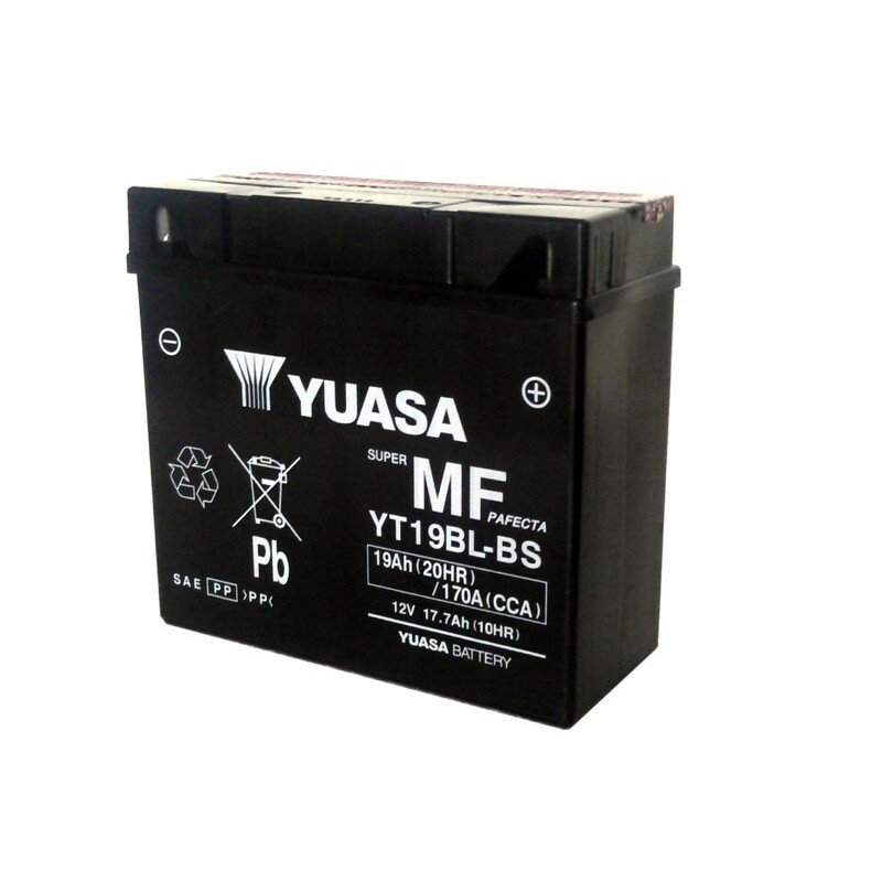 19Ач "Yuasa AGM YT19BL-BS" О.П.