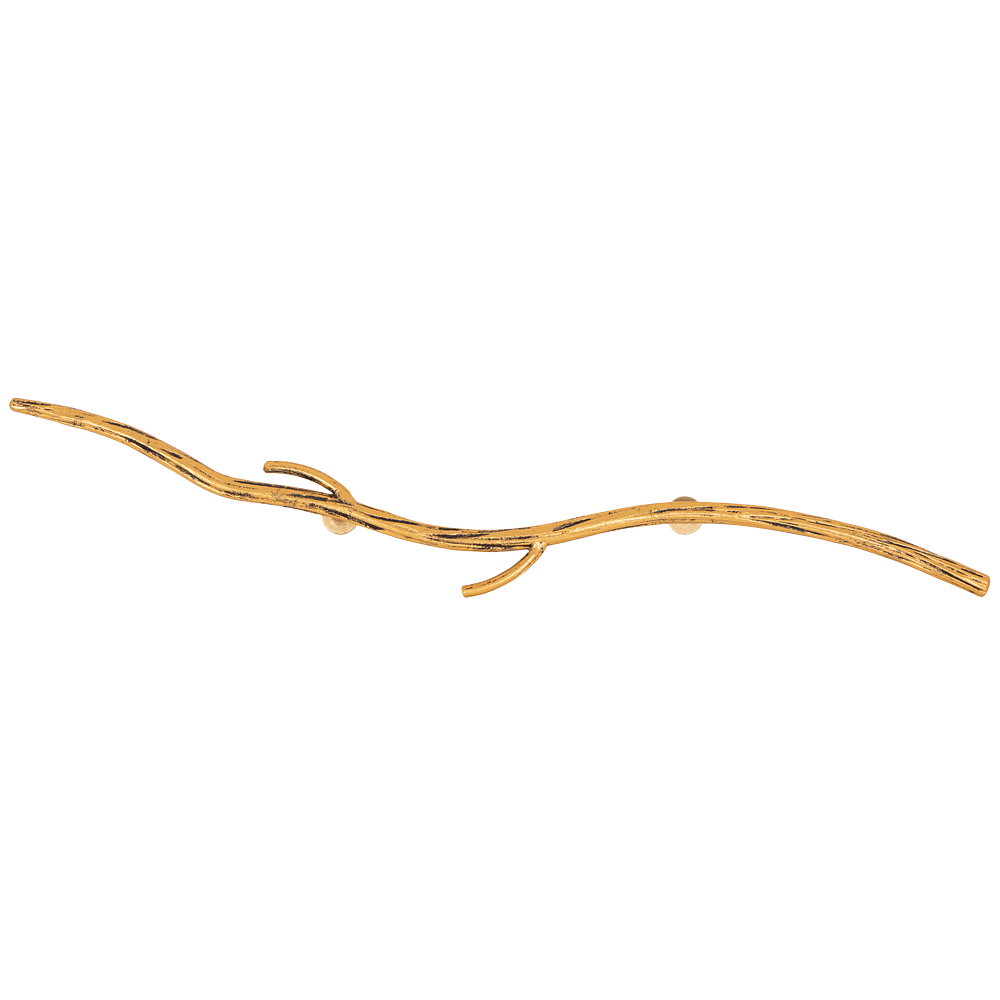 Ручка скоба мебельная BOGACHO Арт Бранч long бронзового цвета ручная работа - фотография № 9