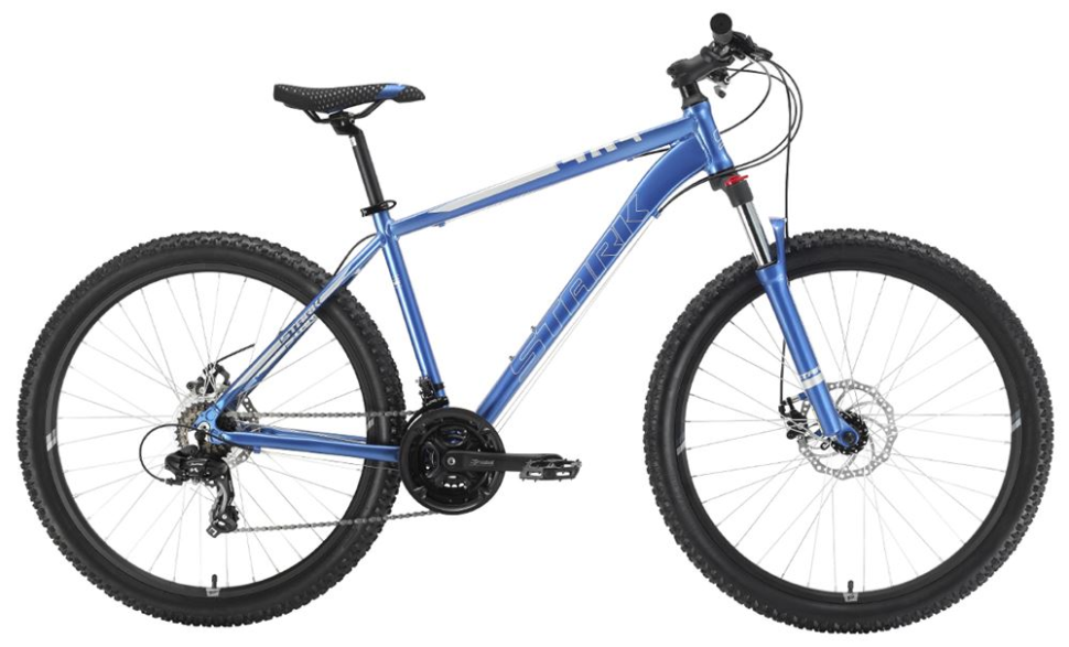Велосипед STARK Hunter 27.2 D синий/никель 18" HQ-0005038