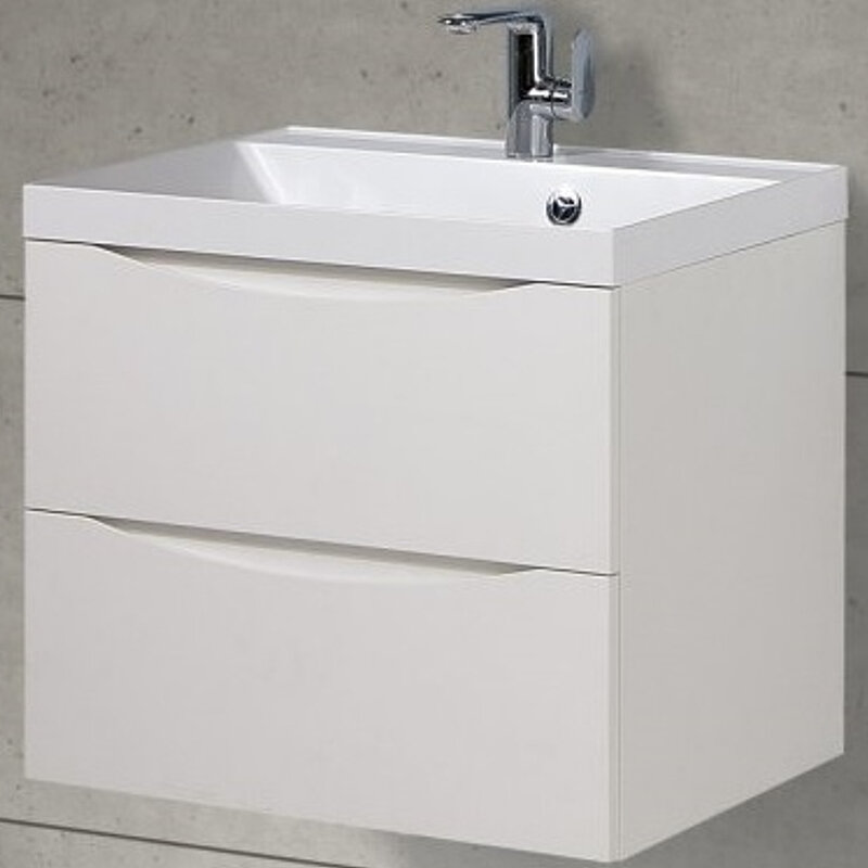 BelBagno Тумба под раковину BelBagno marino-600-2c-so-bo-p Bianco Opaco