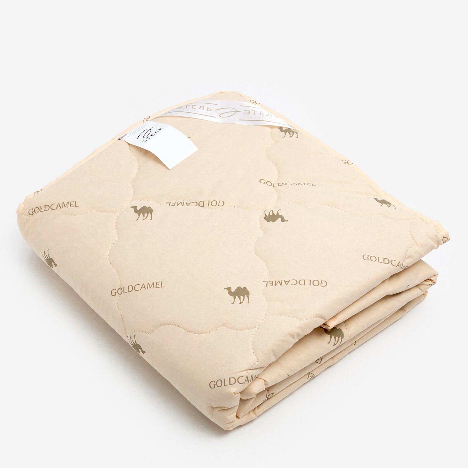 Одеяло Верблюжья шерсть 140*205 см, тик, 300 гр/м2 - фотография № 1