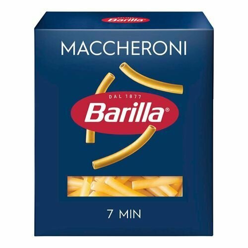 Макаронные изделия Barilla Maccheroni № 44 450 г - фотография № 1