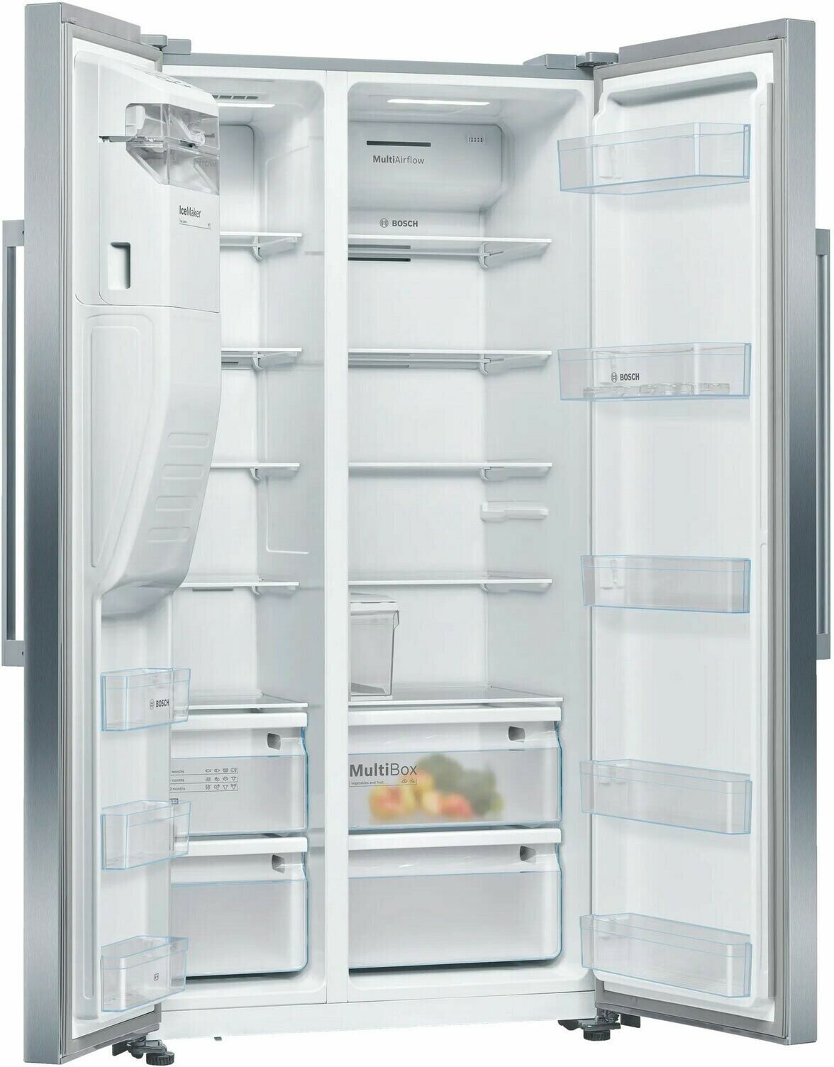 Холодильник Side by Side Bosch KAG93AI304 - фотография № 8
