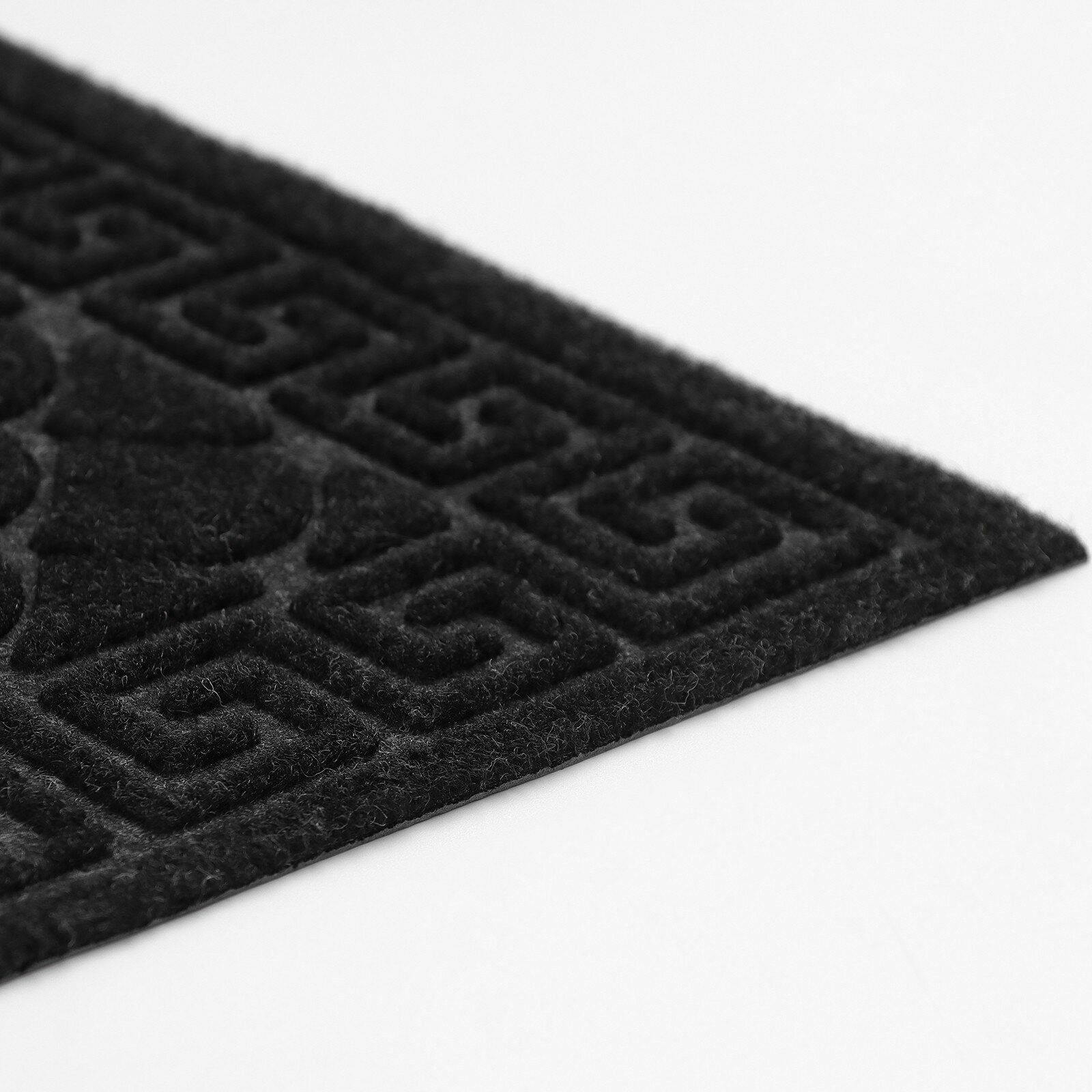 Коврик влаговпитывающий «Чешуйки», 40×60 см, цвет чёрный - фотография № 4