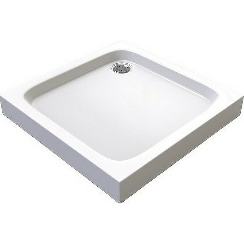 Поддон акриловый Veconi Tezeo TZ02-80K-01-19C1 80х80 см, белый