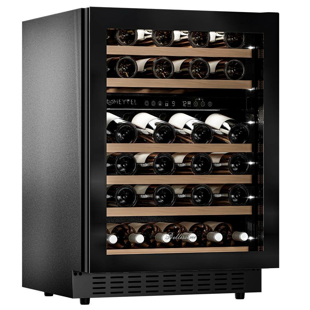 Винный холодильник (шкаф) компрессорный MEYVEL MV46NH-KBT2