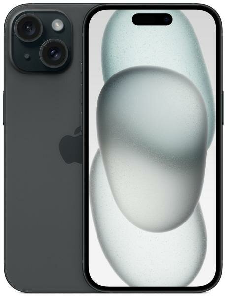 Смартфон Apple iPhone 15 256 Gb черный