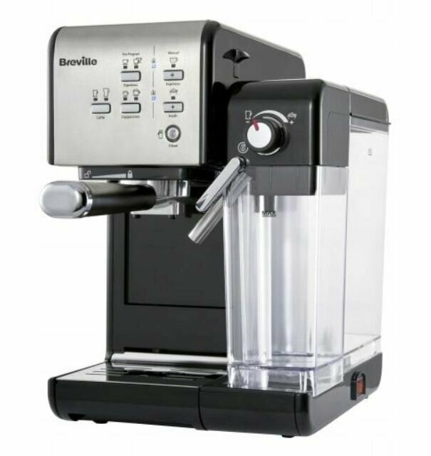 Кофемашина Breville Prima Latte II, черная / VCF108X - фотография № 8