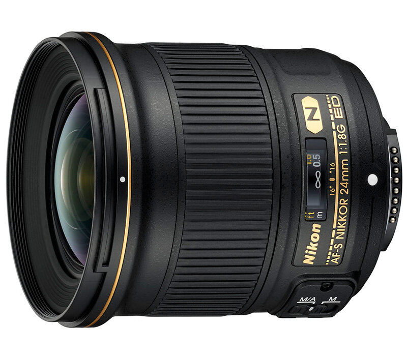 Объектив Nikon AF-S NIKKOR 24mm f/1.8G ED