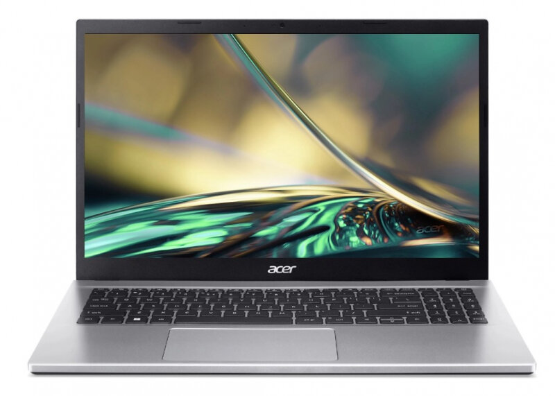 Ноутбук Acer Aspire 3 A315-59-38U6 15.6" (1920x1080) IPS/Intel Core i3-1215U/8ГБ DDR4/512ГБ SSD/UHD Graphics/Без ОС серебристый (NX. K6TER.006)