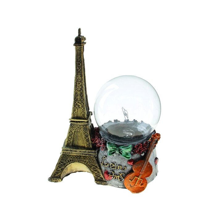 RISALUX Плазменный шар "Эйфелева башня", 24 см - фотография № 2