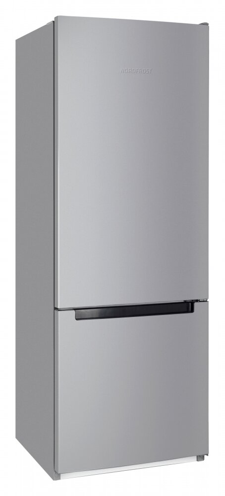 Холодильник NORDFROST NRB 122 S двухкамерный 275 л объем 166 см высота серебристый