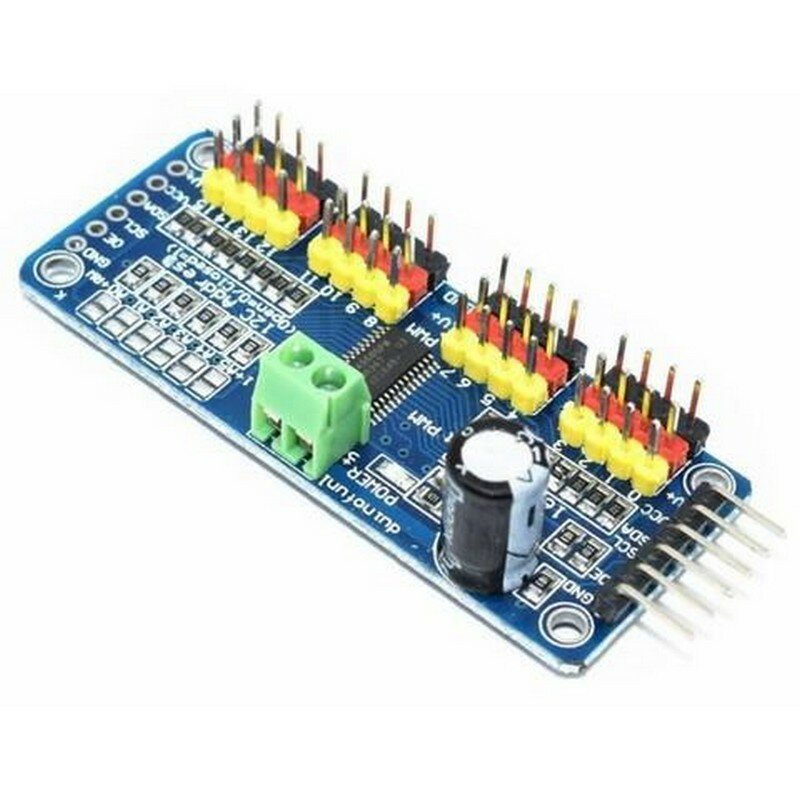 Плата расширения 16 Channel 12-bit PWM/Servo Driver-I2C interface PCA9685 AR096