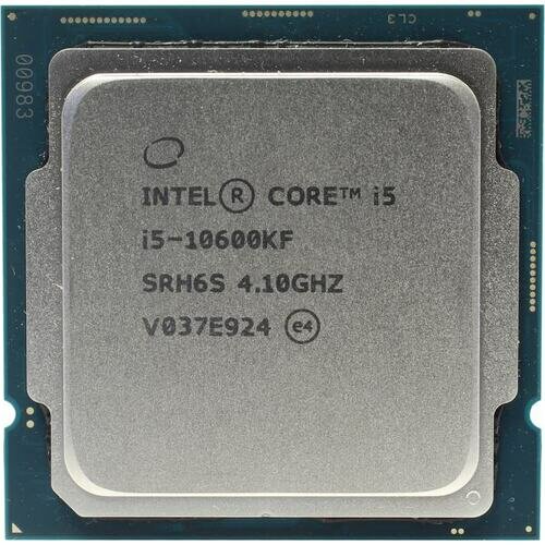 Процессор Intel Core i5-10600KF LGA1200 6 x 4100 МГц