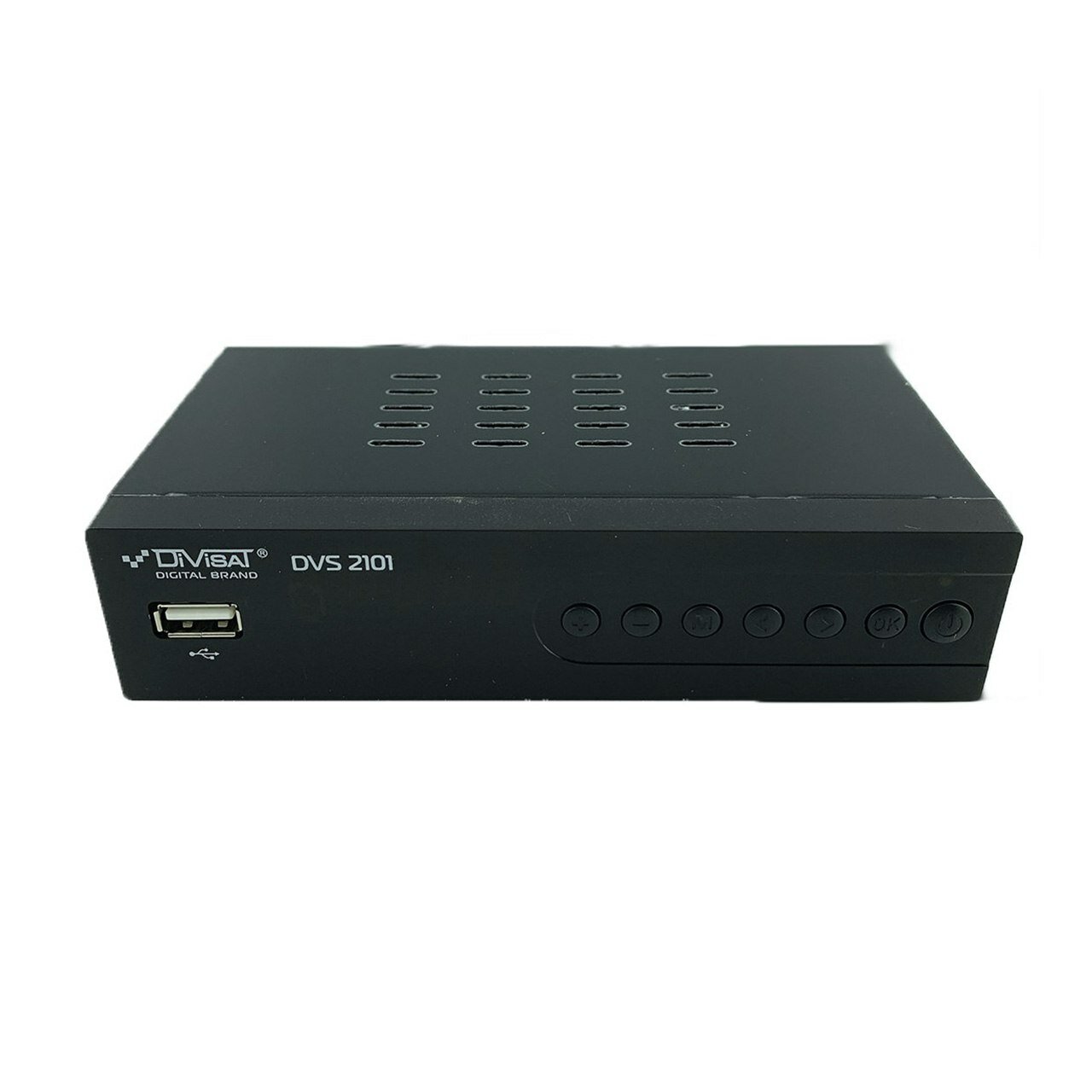 Приемник ТВ комбинированный DVS 2101 (DVB-T2, DVB-C, H.265, DLNA) поддержка Dolby Digital