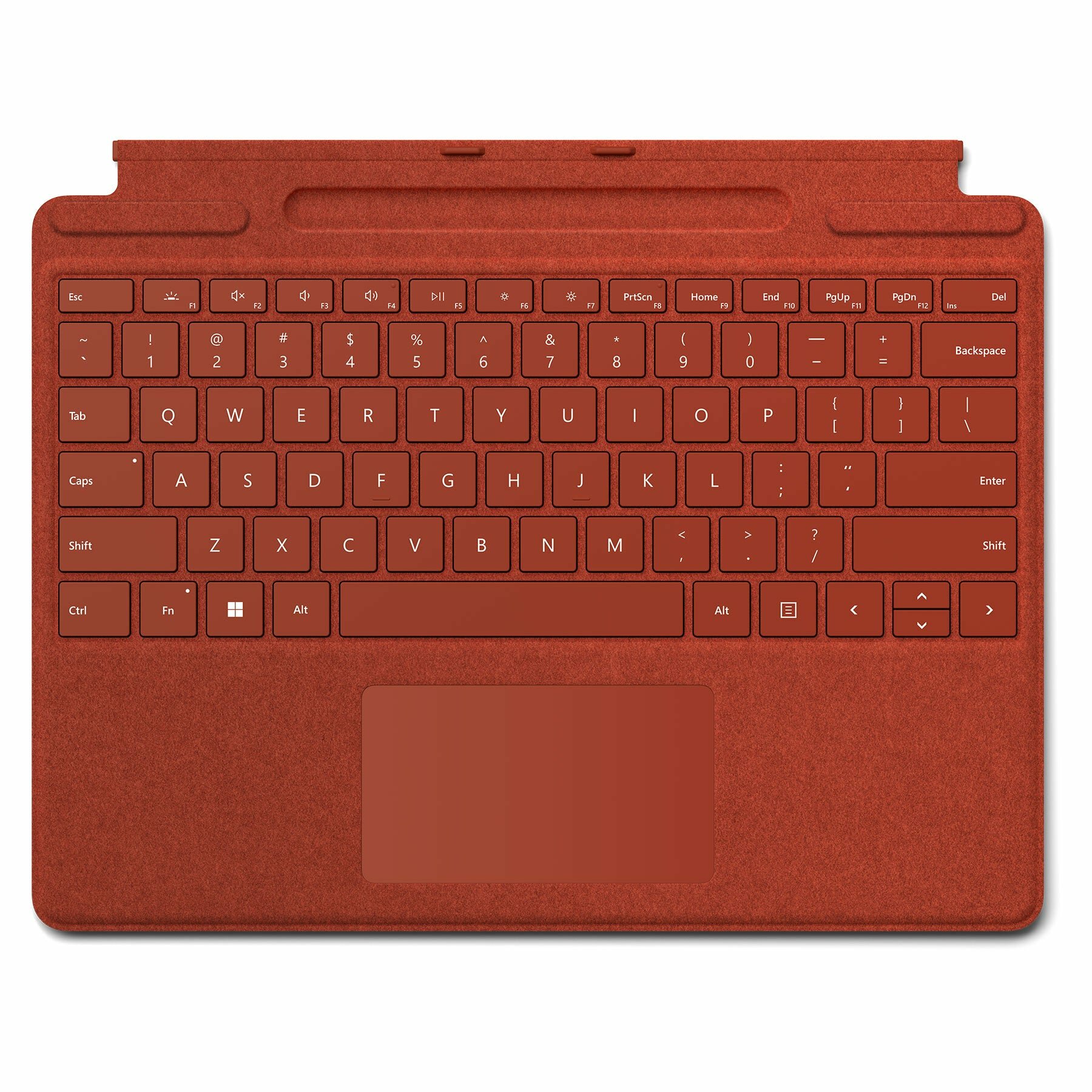 Клавиатура Microsoft Surface Pro X/8/9 Signature Keyboard Poppy Red