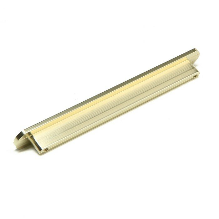 Ручка-скоба CAPPIO RSC021, алюминий, м/о 128 мм, цвет сатиновое золото - фотография № 7