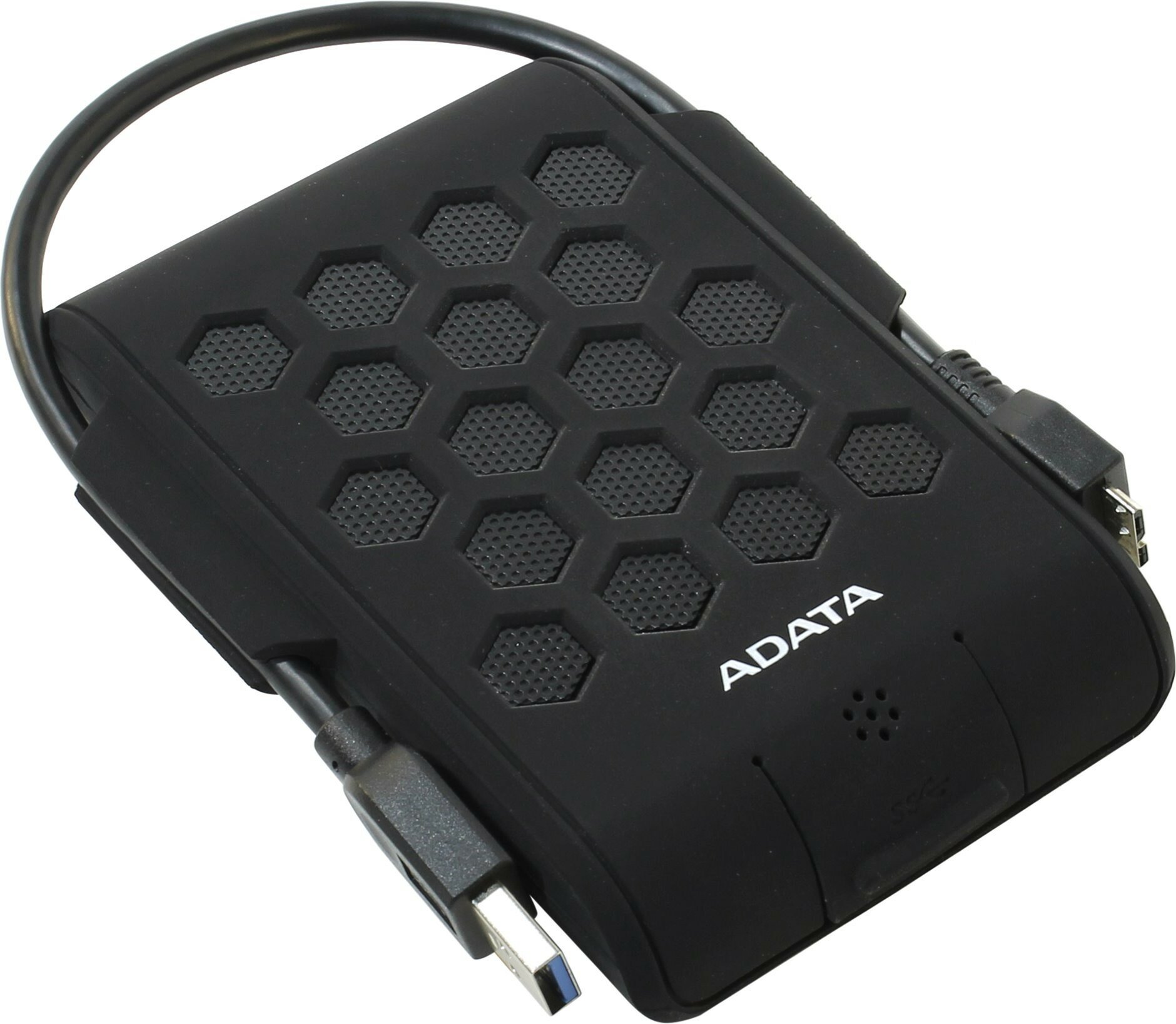 Внешний диск 2.5" Adata HD720 AHD720-2TU31-CBK HDD/емкость 2 ТБ запись/чтение /