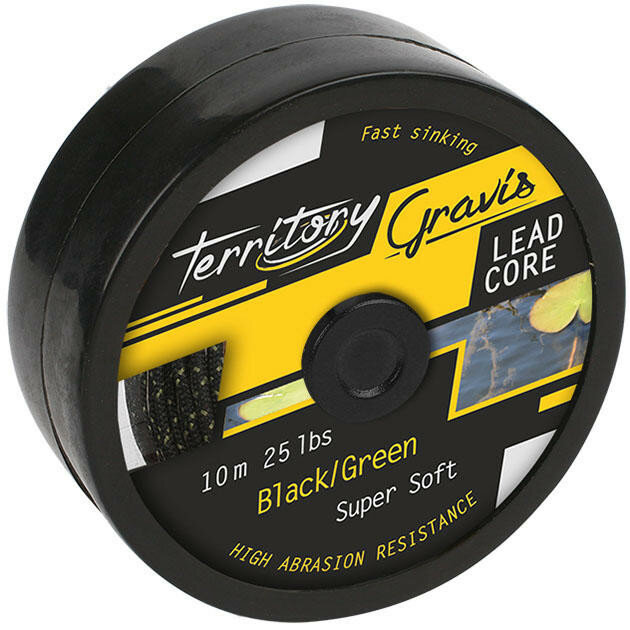   Mikado GRAVIS LEADCORE black/green 35 lb (10 ) ()