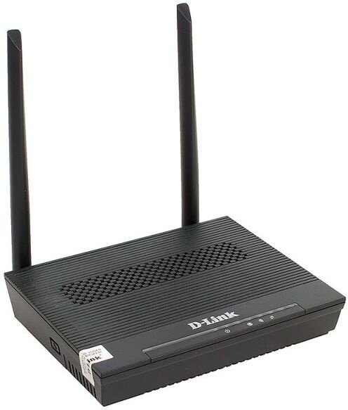 Wi-Fi роутер D-link DIR-615/GFRU/R2A, черный