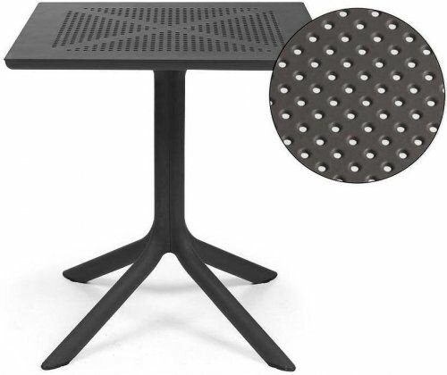 фото Стол ReeHouse Nardi Clip 70 Антрацит