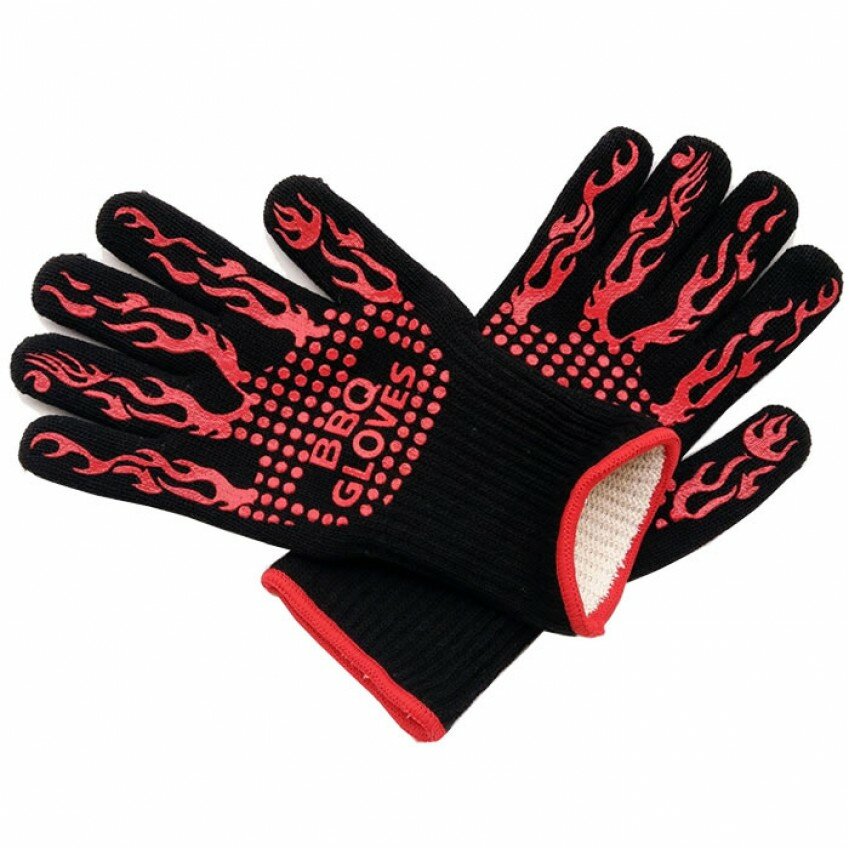 Жаростойкие перчатки для гриля MaxxMalus "BBQ Gloves