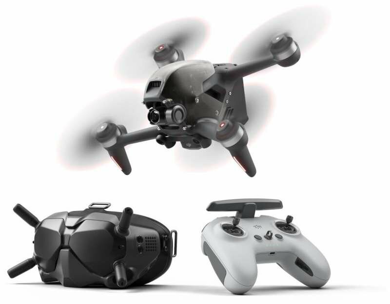 Квадрокоптер DJI FPV Combo (NA), grey