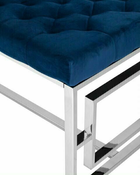 Банкетка STOOL GROUP Бруклин, ШxГxВ: 99x45x46 см, серый Hoff - фото №9