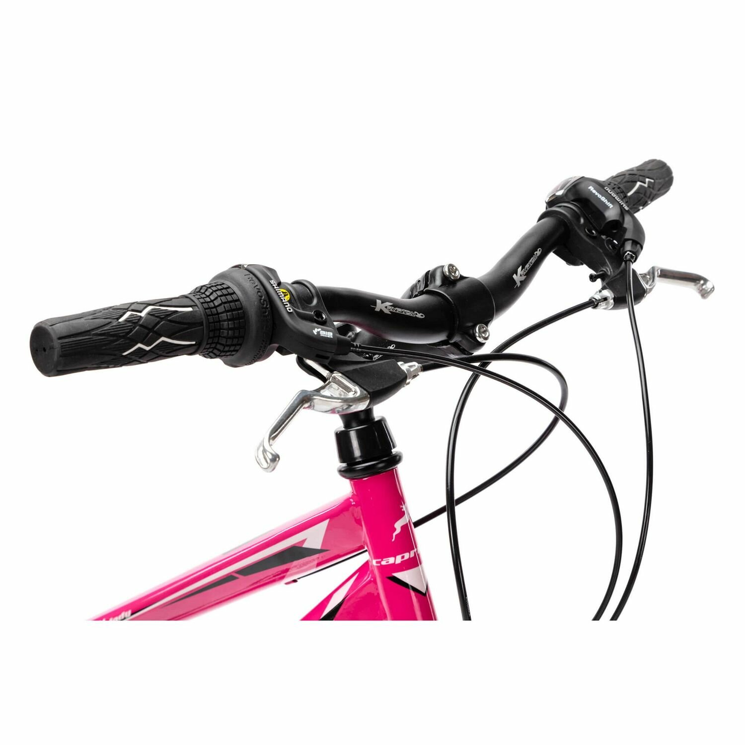 Велосипед CAPRIOLO PASSION LADY 26' (2023) (Велосипед CAPRIOLO MTB PASSION LADY, рама сталь 19', колёса 26' (фиолетовый-белый), 921381-19)