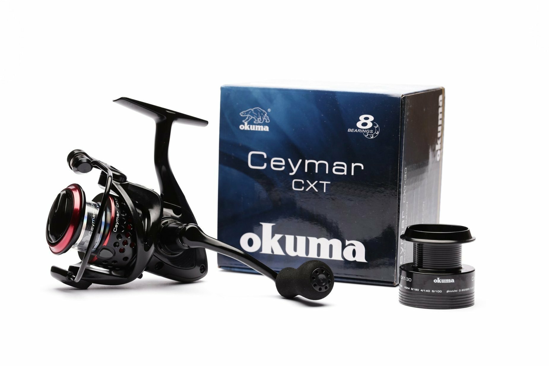 Катушка OKUMA Ceymar XT 30 Front Drag + дополнительная шпуля