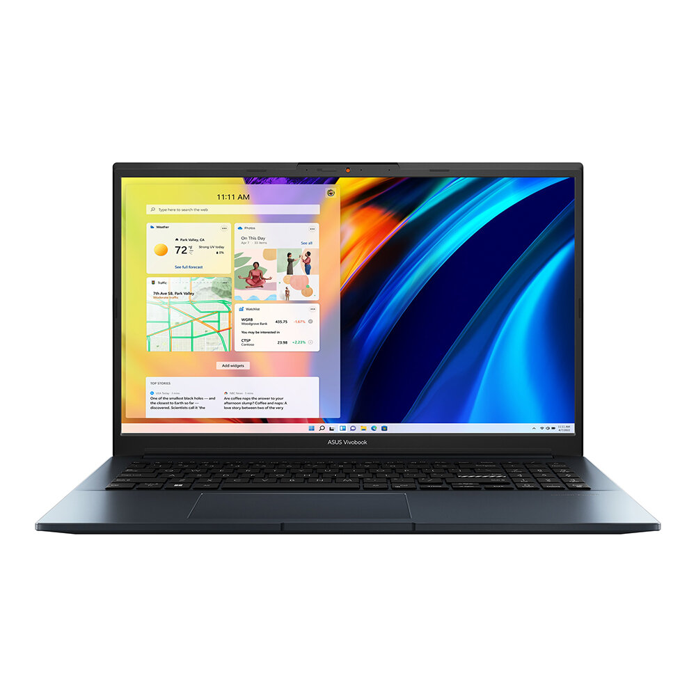 Ноутбук ASUS Vivobook Pro 15 OLED M6500QC-L1123, 15.6" (1920x1080) OLED/AMD Ryzen 7 5800H/16ГБ DDR4/1ТБ SSD/GeForce RTX 3050 4ГБ/Без ОС, синий [90NB0YN1-M007F0]