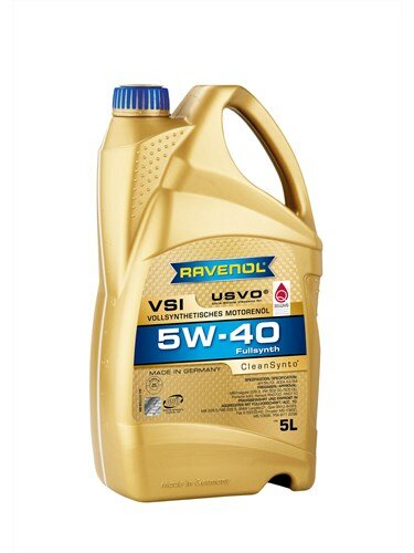 Масло моторное RAVENOL VSI 5W40 5 л (синтетика)