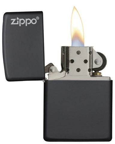 Средство для розжига ZIPPO Classic с покрытием Black Matte арт. 218ZL - фотография № 2