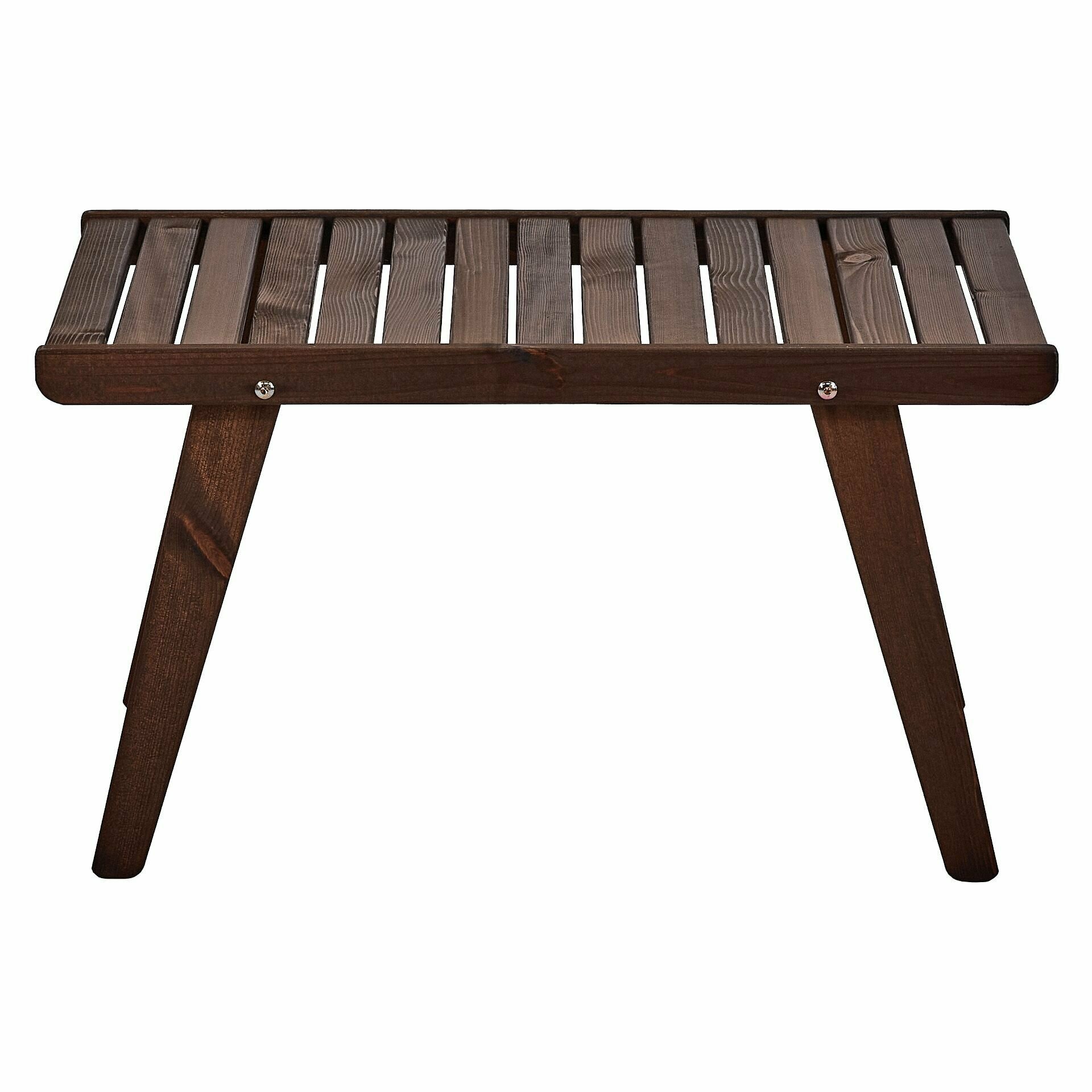 Стол деревянный для сада и дачи, кофейный стол, 80*50см, - фотография № 4